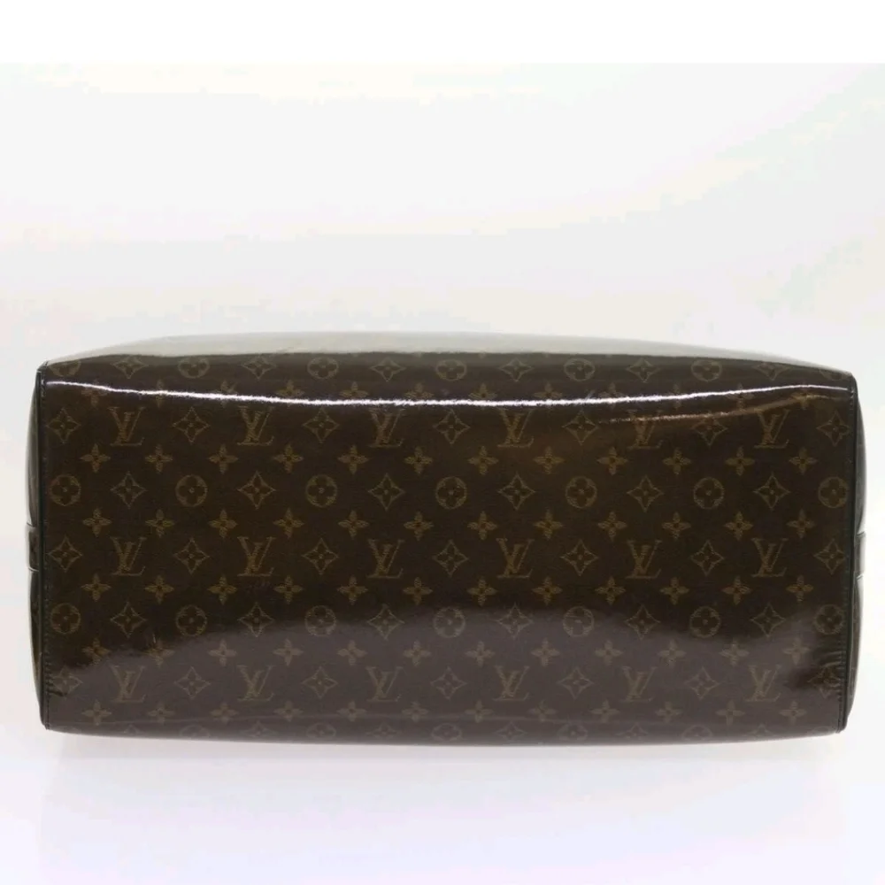 LOUIS VUITTON Monogram Glaze Keepall Bandouliere 50 Travel  Bag Limited Edition